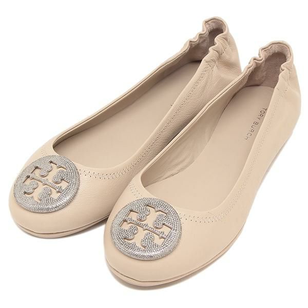 トリーバーチ バレエシューズ フラットシューズ ミニー ベージュ レディース TORY BURCH 155637 250 6.5(23.5cm)