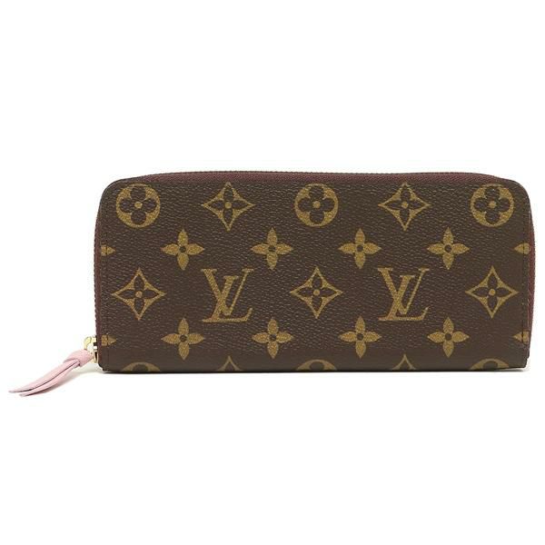 ルイヴィトン 長財布 レディース LOUIS VUITTON M61298 ブラウン ライトピンク 詳細画像