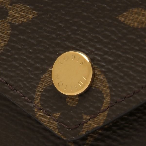 ルイヴィトン 折財布 レディース LOUIS VUITTON M62360 ブラウン ライトピンク 詳細画像