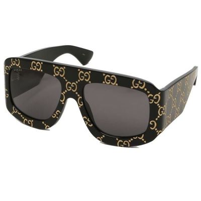 GUCCIグッチサングラスブラックメンズレディース グッチ GUCCI サングラス メンズ レディース アジアンフィット