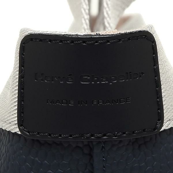 エルベシャプリエ トートバッグ レディース Herve Chapelier 707GP 19N81 ネイビー グレー 詳細画像