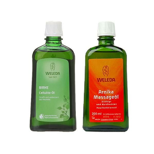 【セット】ヴェレダ WELEDA ホワイトバーチ ボディシェイプオイル + アルニカ マッサージオイル セット 各200mL