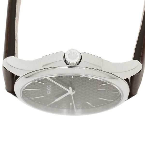 グッチ 時計 GUCCI YA126318 Gタイムレス メンズ腕時計 ウォッチ ブラウン/シルバー 詳細画像
