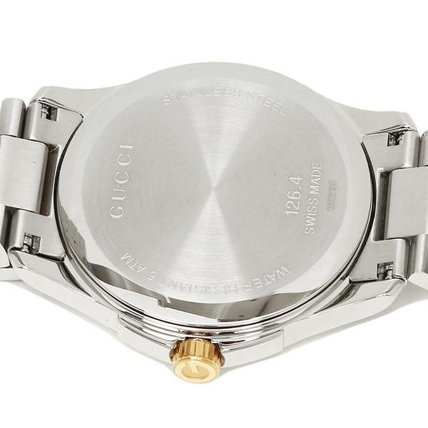 グッチ 時計 GUCCI YA126450 Gタイムレス メンズ腕時計 ウォッチ イエローゴールド/シルバー 詳細画像