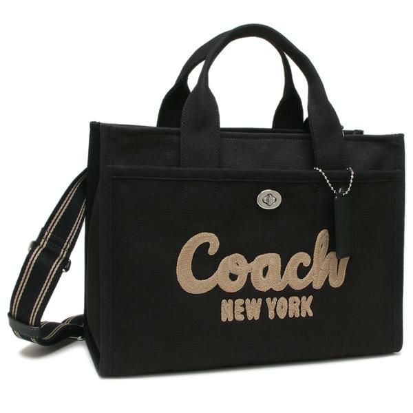 コーチ ハンドバッグ トートバッグ カーゴ ブラック レディース COACH CP158 LHBLK A4対応 マルチカラー