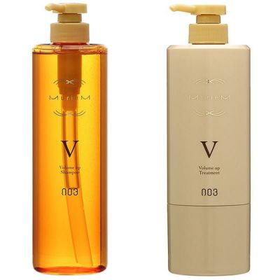 セット】 ナンバースリー no3 ミュリアムゴールド シャンプーV 660mL +