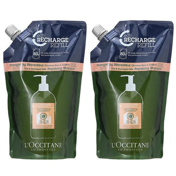 【セット】ロクシタン LOCCITANE プロヴァンスアロマ ファイブハーブス リペアリング シャンプー 500mL 【レフィル】 2個セット