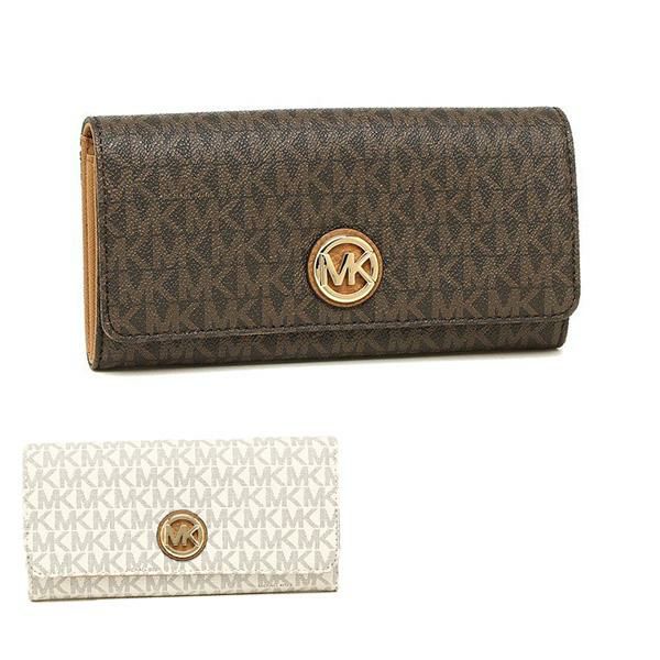 マイケルコース 財布 MICHAEL KORS 35T7GFTE1B FULTON FLAP CONTINENTAL レディース 長財布