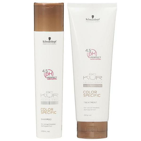 【セット】 シュワルツコフ Schwarzkopf BCクア カラースペシフィーク シャンプー 250mL + トリートメント 250g