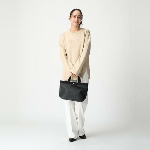 エルベシャプリエ トートバッグ レディース Herve Chapelier 704GP 0909 ブラック 詳細画像