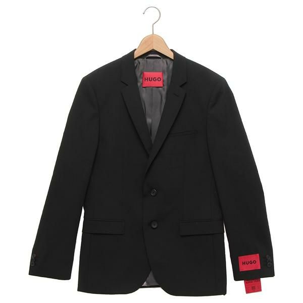 ヒューゴ ボス ジャケット ブラック メンズ HUGO BOSS 50508337 BLK 38R(Mサイズ) ヒューゴ ボス ジャケット ブラック メンズ HUGO BOSS 50508337 BLK 38R(Mサイズ)