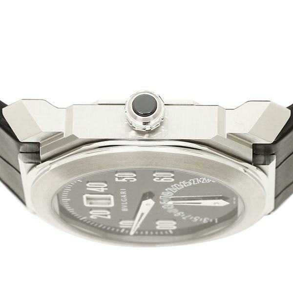 ブルガリ 腕時計 メンズ BVLGARI BGO38BSLDBR ブラック シルバー【お取り寄せ商品】 詳細画像