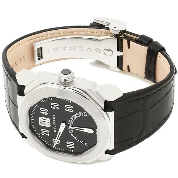 ブルガリ 腕時計 メンズ BVLGARI BGO38BSLDBR ブラック シルバー【お取り寄せ商品】 詳細画像