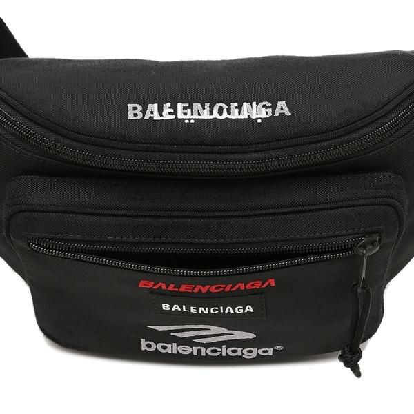 バレンシアガ ボディバッグ ブラック メンズ BALENCIAGA 482389 2AAVP