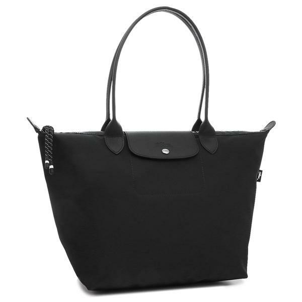 ロンシャン トートバッグ ル プリアージュ エナジー Lサイズ ブラック  