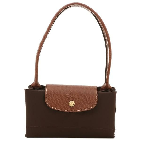 ロンシャン トートバッグ プリアージュ Mサイズ ブラウン レディース