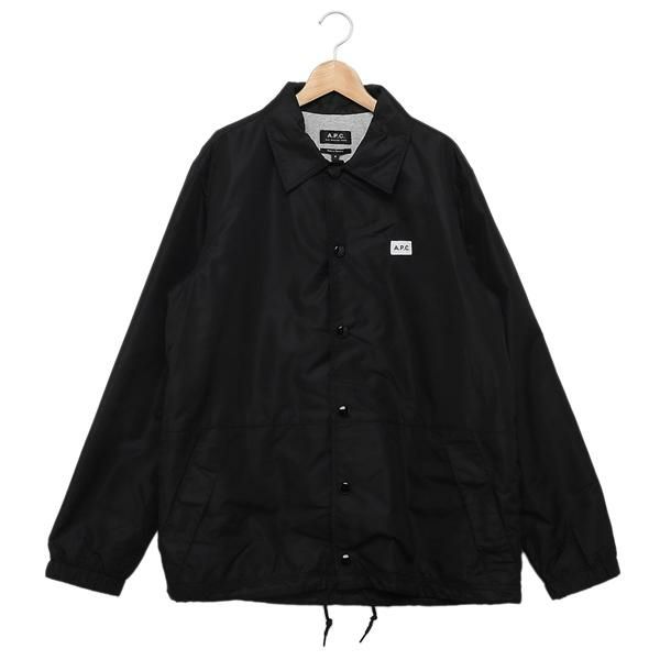 アーペーセー ブルゾン カバーオール ブラック メンズ APC H02739 PAAFA LZZ アーペーセー ブルゾン カバーオール ブラック メンズ APC H02739 PAAFA LZZ