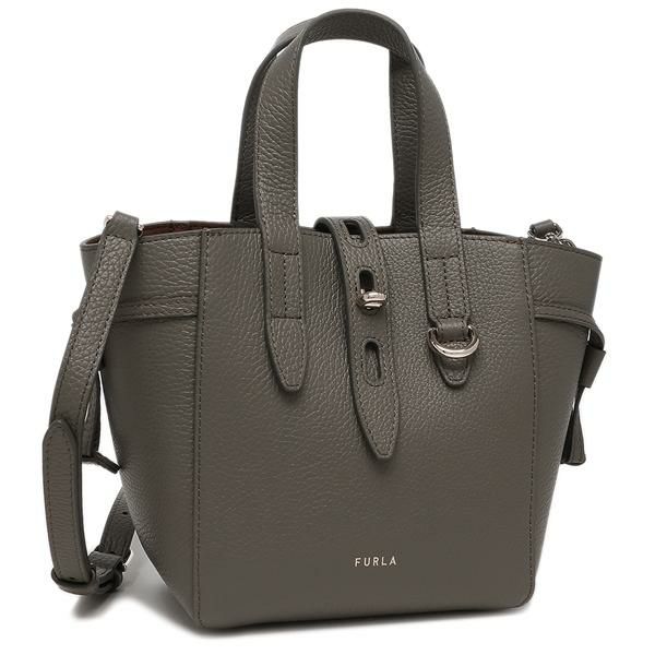 フルラ ハンドバッグ ショルダーバッグ ネット ミニバッグ グリーン レディース FURLA BASRFUA HSF000 2810S カーキ