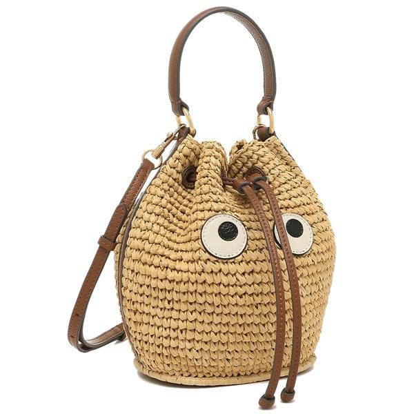 アニヤハインドマーチ かごバッグ ショルダーバッグ カゴバッグ バケットバッグ ベージュ ブラウン レディース ANYA HINDMARCH 5050925190749 NATURALTAN…