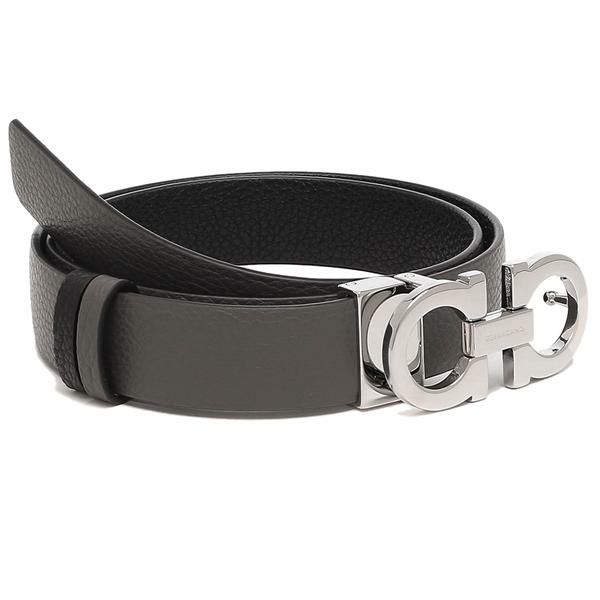 フェラガモ ベルト グレー レディース Salvatore Ferragamo 23A565 764038 70(約70cm)