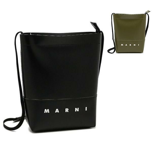 マルニ ショルダーバッグ シューレースストラップ クロスボディバッグ ロゴ ミニバッグ メンズ MARNI SBMQ0068A0 P5769 (1)BLACK(00N99) ブラック マルニ ショルダーバッグ シューレースストラップ クロスボディバッグ ロゴ ミニバッグ メンズ MARNI SBMQ0068A0 P5769 (1)BLACK(00N99) ブラック