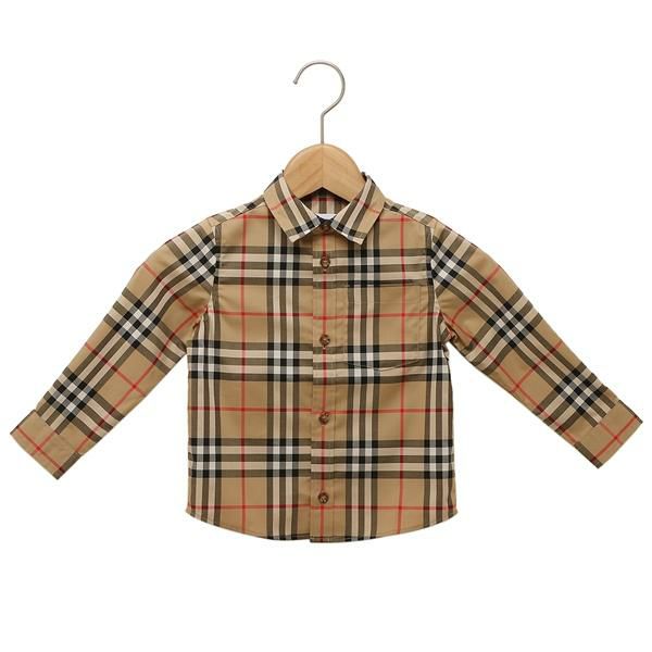 バーバリー ベビー服 ベージュ ボーイズ BURBERRY 8059654 A7028 マルチカラー 18M(身長86cm) キッズ