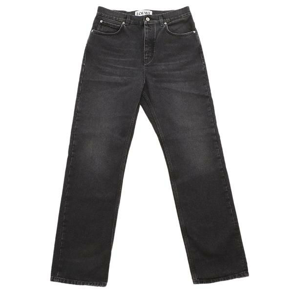 ロエベ パンツ ストレートレッグジーンズ デニム ブラック メンズ LOEWE H526Y11W29 8946 50(約L) ロエベ パンツ ストレートレッグジーンズ デニム ブラック メンズ LOEWE H526Y11W29 8946 50(約L)
