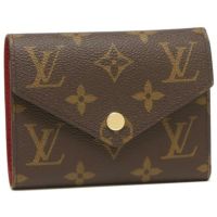 ルイヴィトン 二つ折り財布 レディース LOUIS VUITTON M41938 ブラウン/ピンク