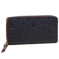 ルイヴィトン 長財布 レディース LOUIS VUITTON M62121 ネイビー/レッド