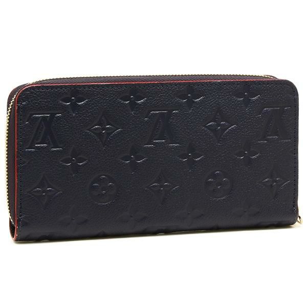 ルイヴィトン 長財布 レディース LOUIS VUITTON M62121 ネイビー/レッド 詳細画像