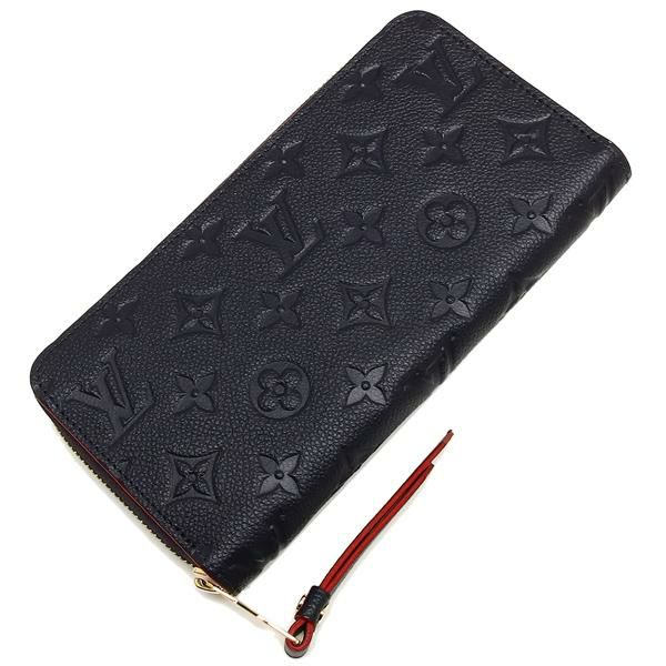 ルイヴィトン 長財布 レディース LOUIS VUITTON M62121 ネイビー/レッド 詳細画像