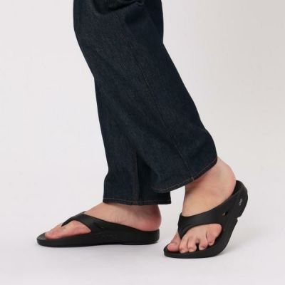OOFOS ウーフォス リカバリーサンダル OOcandOO Black