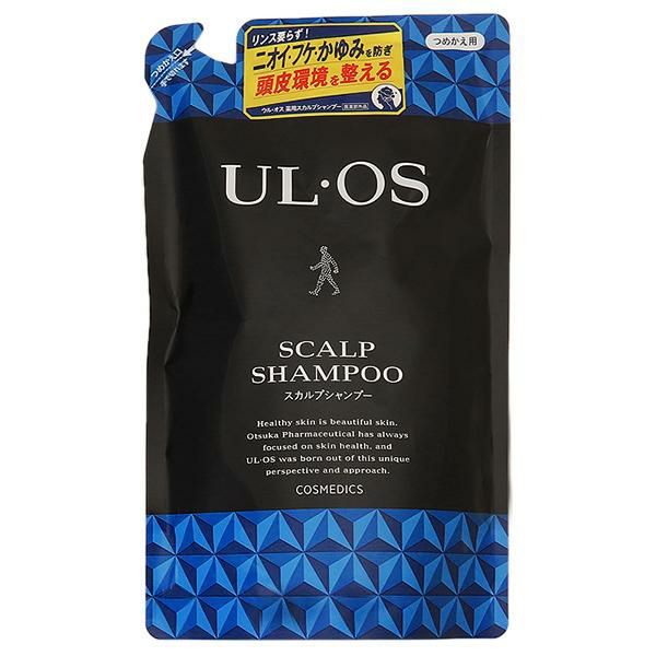 ウルオス UL・OS 薬用スカルプシャンプー 詰め替え用パウチ 420mL 【医薬部外品】 メンズ