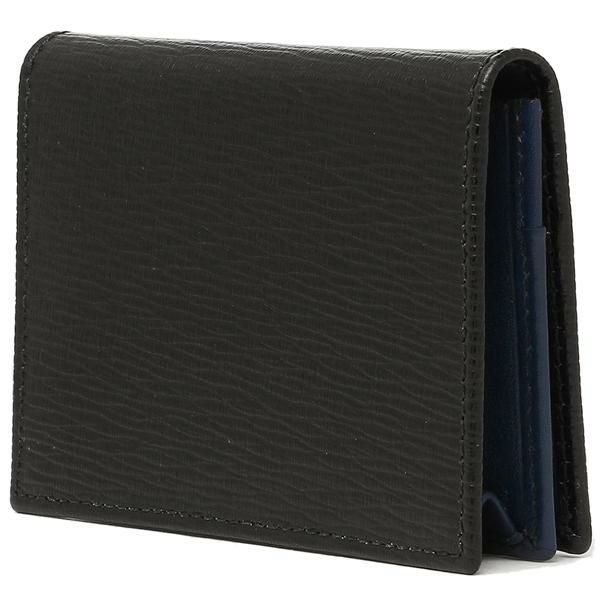 フェラガモ カードケース メンズ Salvatore Ferragamo 66A062 0685949 ブラック ネイビー 詳細画像