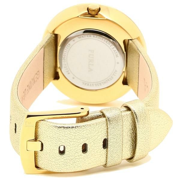 フルラ 時計 レディース マイ パイパー 34MM クォーツ イエローゴールド イエローゴールド FURLA 944205 R4251110507 詳細画像