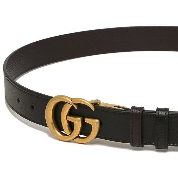 GUCCI ダブルGバックル ブラウンベルト 楽天市場】グッチ ベルト ダブルG ブラック ブラウン メンズ