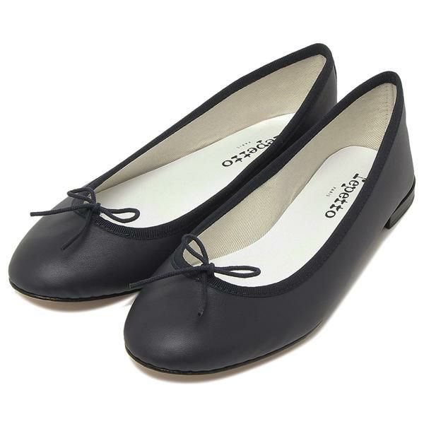 レペット バレエシューズ フラットシューズ バレリーナ ネイビー レディース REPETTO V086VE 851 37（約24cm）