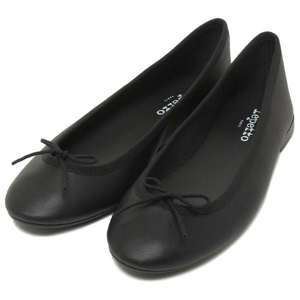 レペット バレエシューズ フラットシューズ バレリーナ ブラック レディース REPETTO V1790VE 410 37（約24cm）