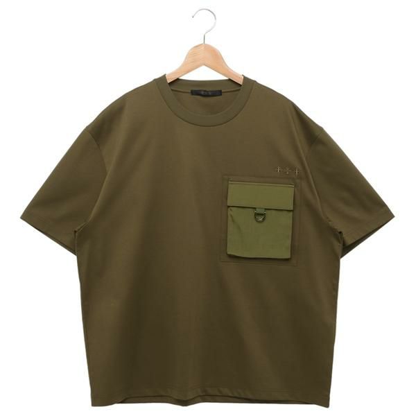 タトラス Tシャツ カットソー ヴェント オーバーサイズ カーキグリーン メンズ TATRAS MTLA24S8008-M 35 1 タトラス Tシャツ カットソー ヴェント オーバーサイズ カーキグリーン メンズ TATRAS MTLA24S8008-M 35 1