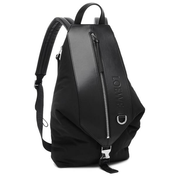 ロエベ リュック バックパック コンバーチブル ブラック メンズ LOEWE
