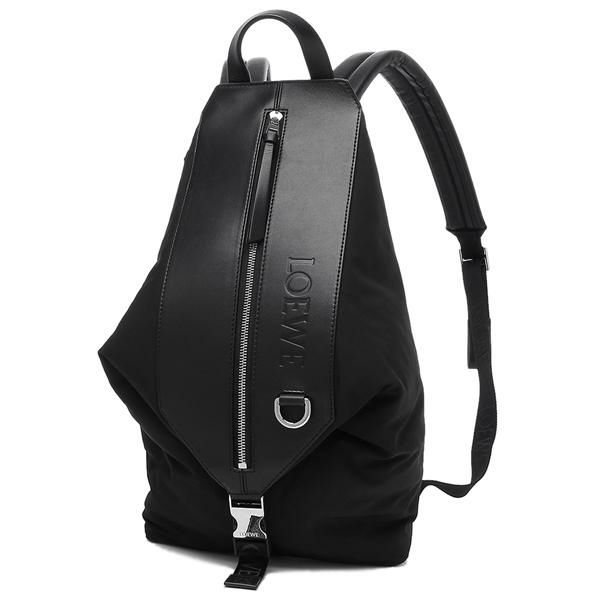 ロエベ リュック バックパック コンバーチブル ブラック メンズ LOEWE