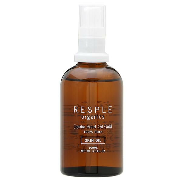 ストレイン レスプルオーガニクス RESPLEorganics ホホバシードオイルゴールド 100mL