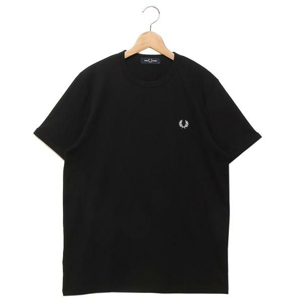 フレッドペリー Tシャツ カットソー ブラック メンズ FRED PERRY