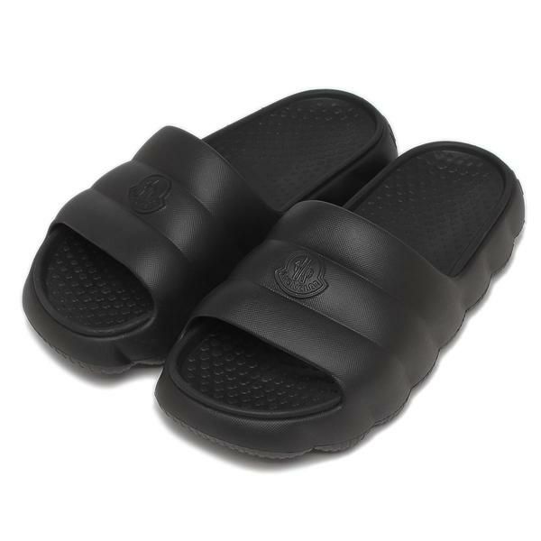 モンクレール サンダル ミュール リロ ブラック レディース MONCLER 4C00170 M2559 999 LILO SLIDES SHOES BLACK 39(約26cm)