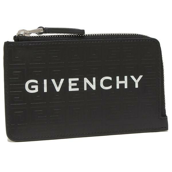 ジバンシィ カードケース 小銭入れ コインケース G カット フラグメントケース ブラック レディース GIVENCHY BB60KPB1J5 001 2024春夏新作