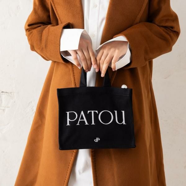 パトゥ トートバッグ ショルダーバッグ ブラック ホワイト レディース PATOU AC0440076 999B マルチカラー