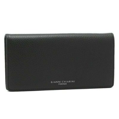 GIANNI CHIARINI 長財布 ブラック レディース PF 5042 NERO GRN GIANNI CHIARINI ジャンニキアリーニ 長財布 財布 レディース