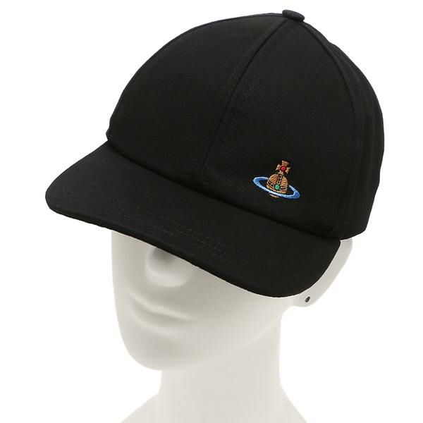 ヴィヴィアンウエストウッド 帽子 ベースボールキャップ ブラック