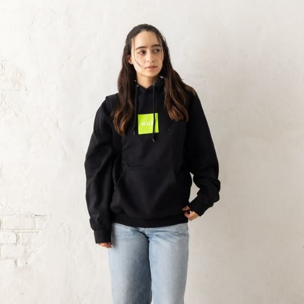 ハフ パーカー フーディー ボックス ブラック メンズ レディース ユニセックス HUF PF00573 BLK M ハフ パーカー フーディー ボックス ブラック メンズ レディース ユニセックス HUF PF00573 BLK M