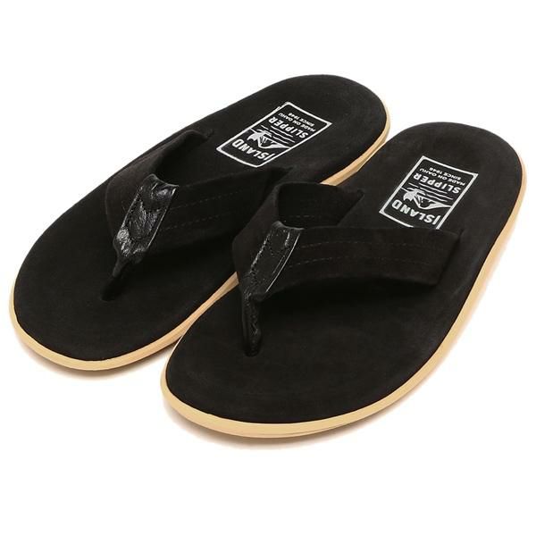 アイランドスリッパ サンダル クラシック トングサンダル ブラック メンズ ISLAND SLIPPER PT203SL BKBK 6(約24.0cm)